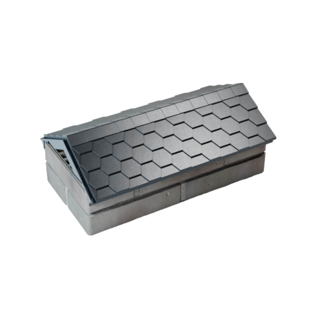 Парапет Zking Эверест Серый с посадкой на 1 кирпич (200/225/255мм) в Самаре фото