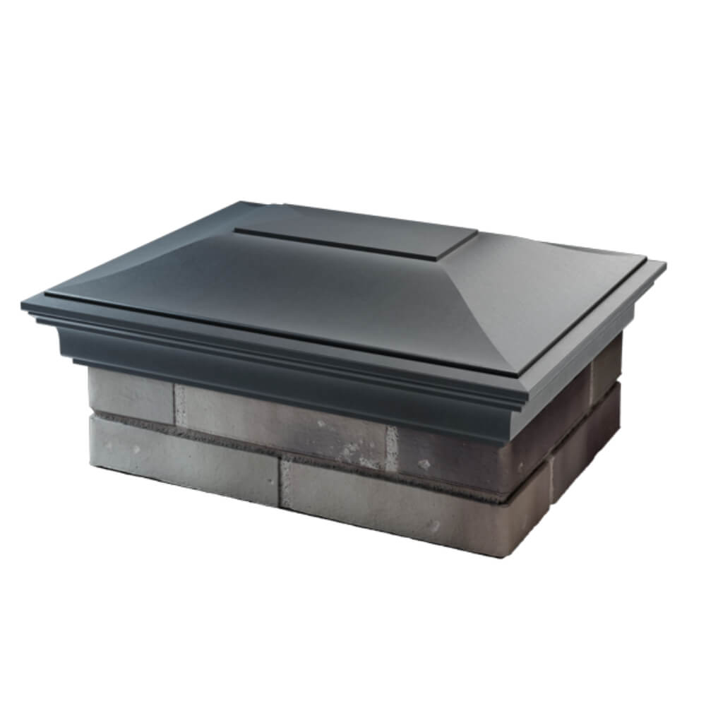 Колпак Zking Монблан Серый на столб 2х1.5 кирпича (515х385мм) в Самаре фото