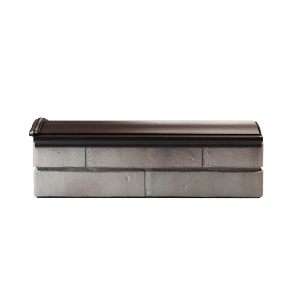 Парапет Zking Монблан Коричневый посадка на 0.5 кирпича (130мм) в Самаре фото