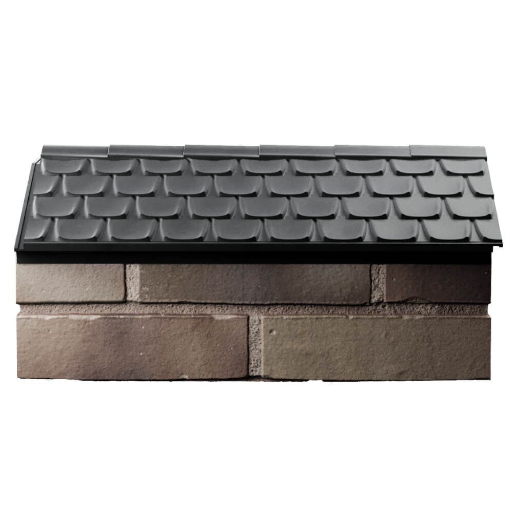Парапет Zking Эльбрус Серый с посадкой на 1 кирпич (255мм) в Самаре фото