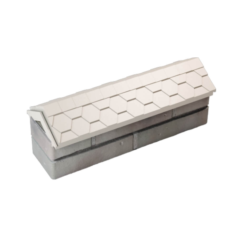 Парапет Zking Эверест Бежевый с посадкой на 0.5 кирпича (130мм) в Самаре фото