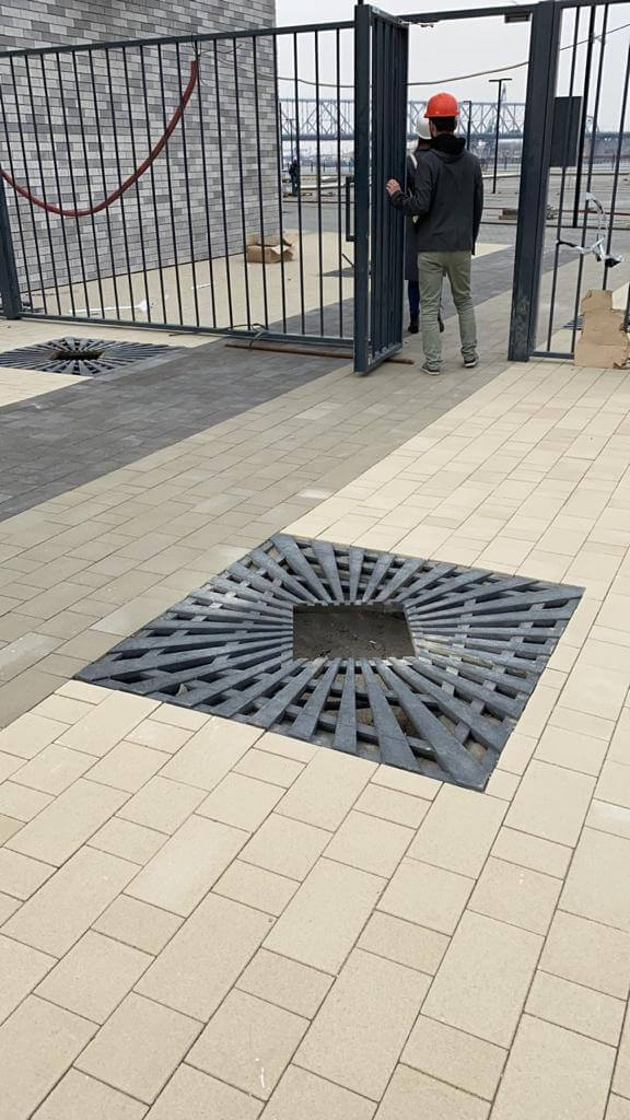 Приствольная решетка для дерева ZKING ATMOSPHERE 1.2х1.2м Черная в Самаре фото