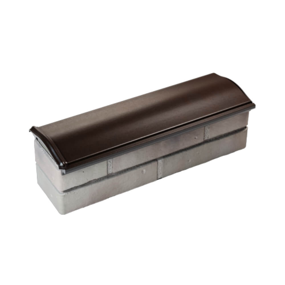 Парапет Zking Монблан Коричневый посадка на 0.5 кирпича (130мм) в Самаре фото