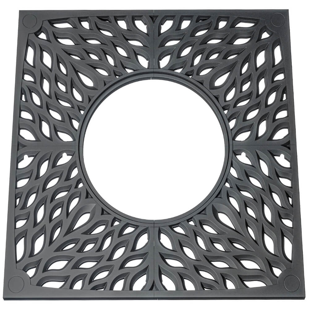 Приствольная решетка для дерева ZKING CRUST 2х2м Черная Самара фото