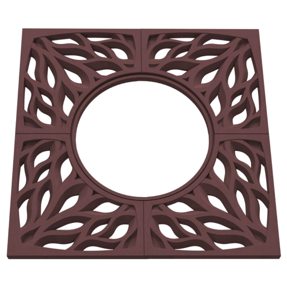 Приствольная решетка для дерева ZKING CRUST 1.2х1.2м Коричневая в Самаре фото