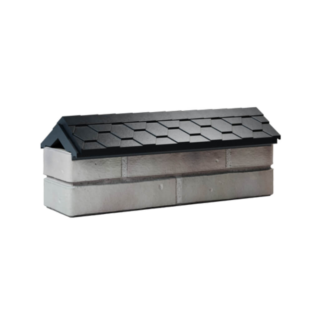 Парапет Zking Эверест Черный с посадкой на 0.5 кирпича (130мм) Самара фото