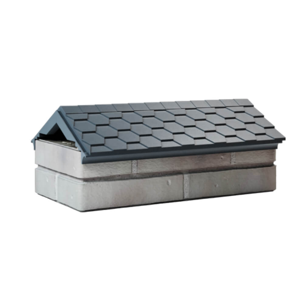 Парапет Zking Эверест Серый с посадкой на 1 кирпич (200/225/255мм) Самара фото