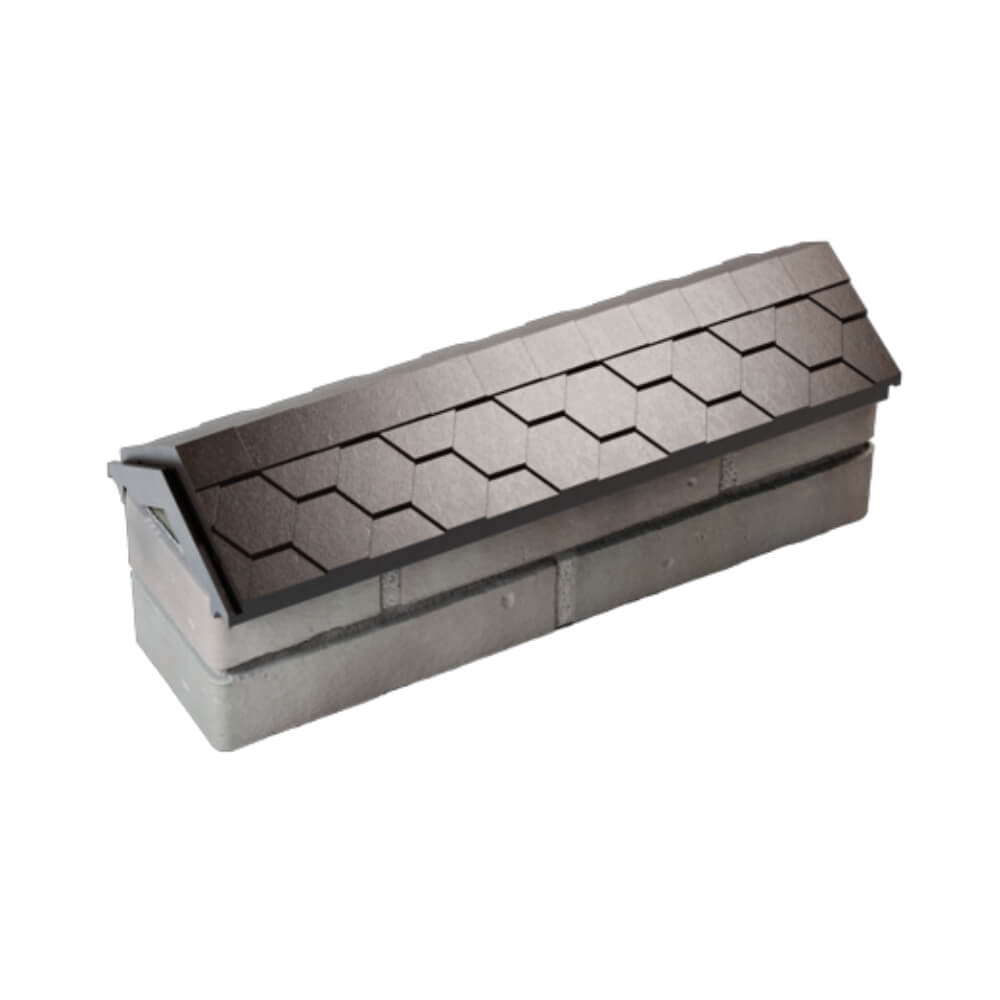 Парапет Zking Эверест Коричневый с посадкой на 0.5 кирпича (130мм) в Самаре фото