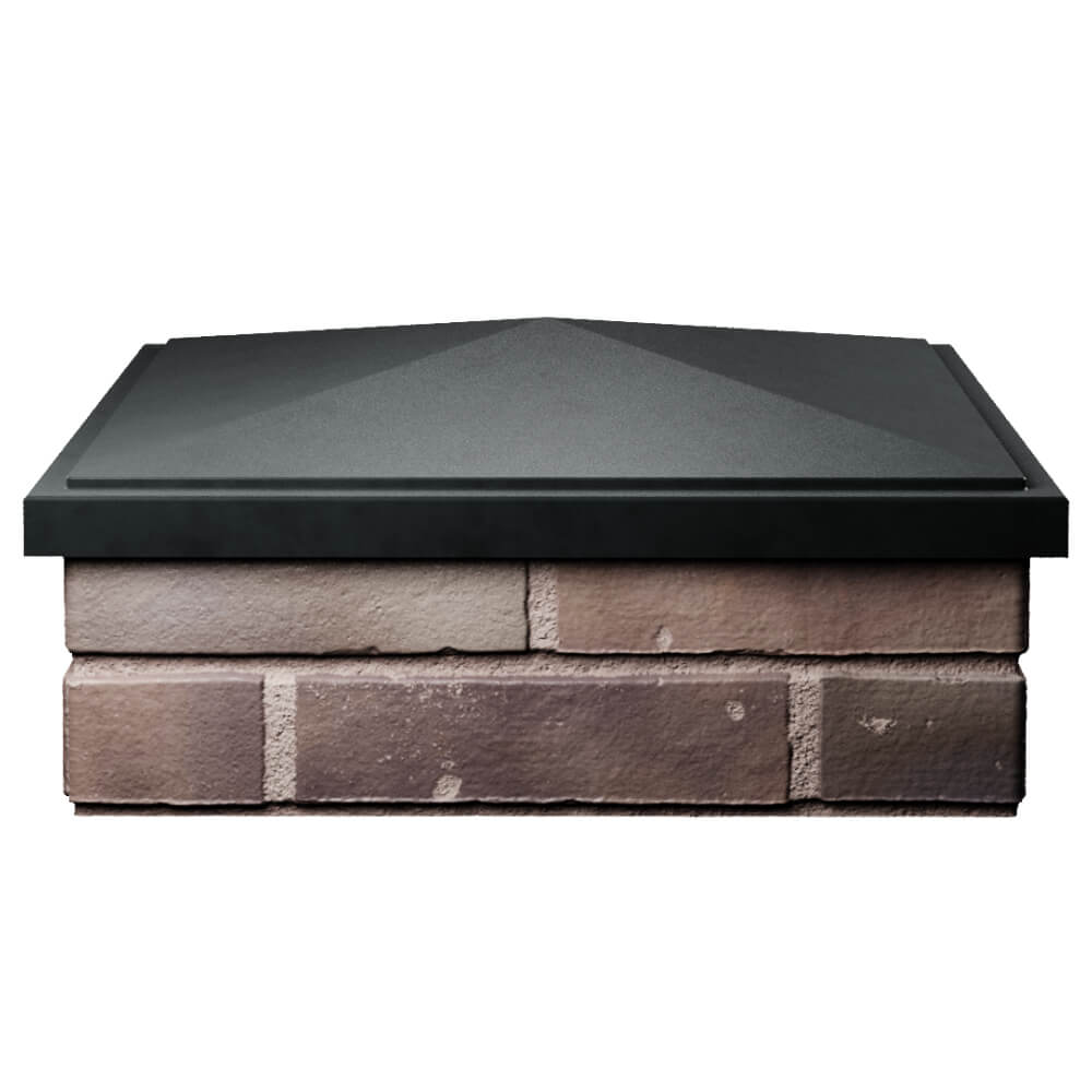 Колпак Zking БонаМоно Черный на столб 2х2 кирпича (515х515, 530х530мм) Самара фото