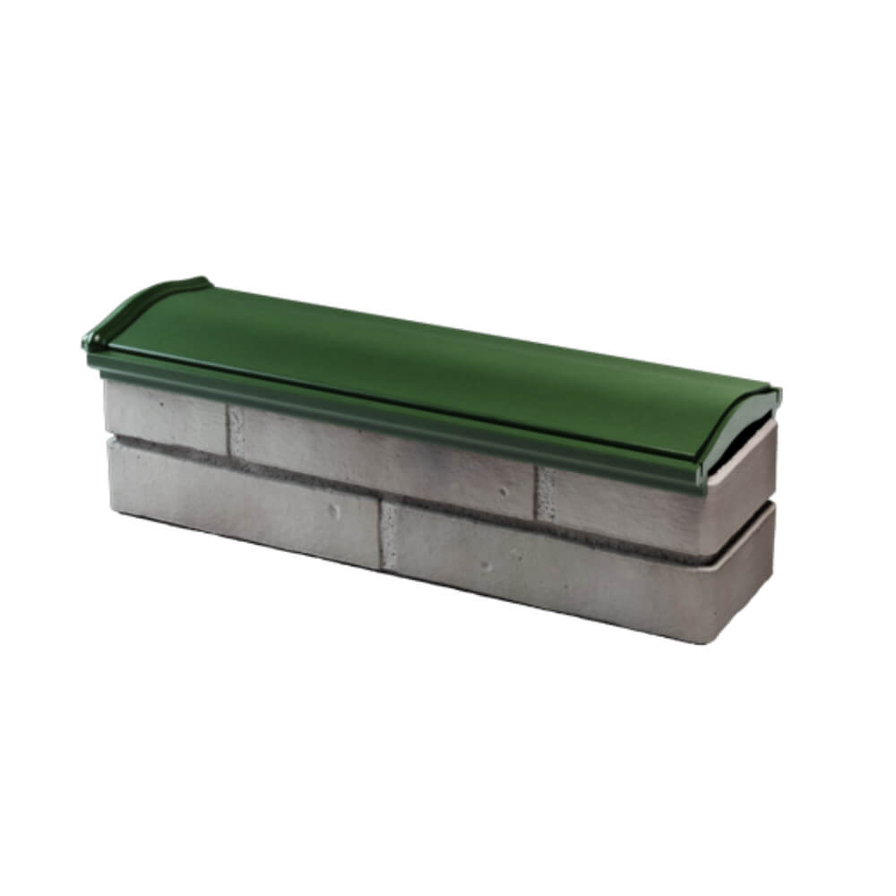 Парапет Zking Монблан Зеленый посадка на 0.5 кирпича (130мм) в Самаре фото