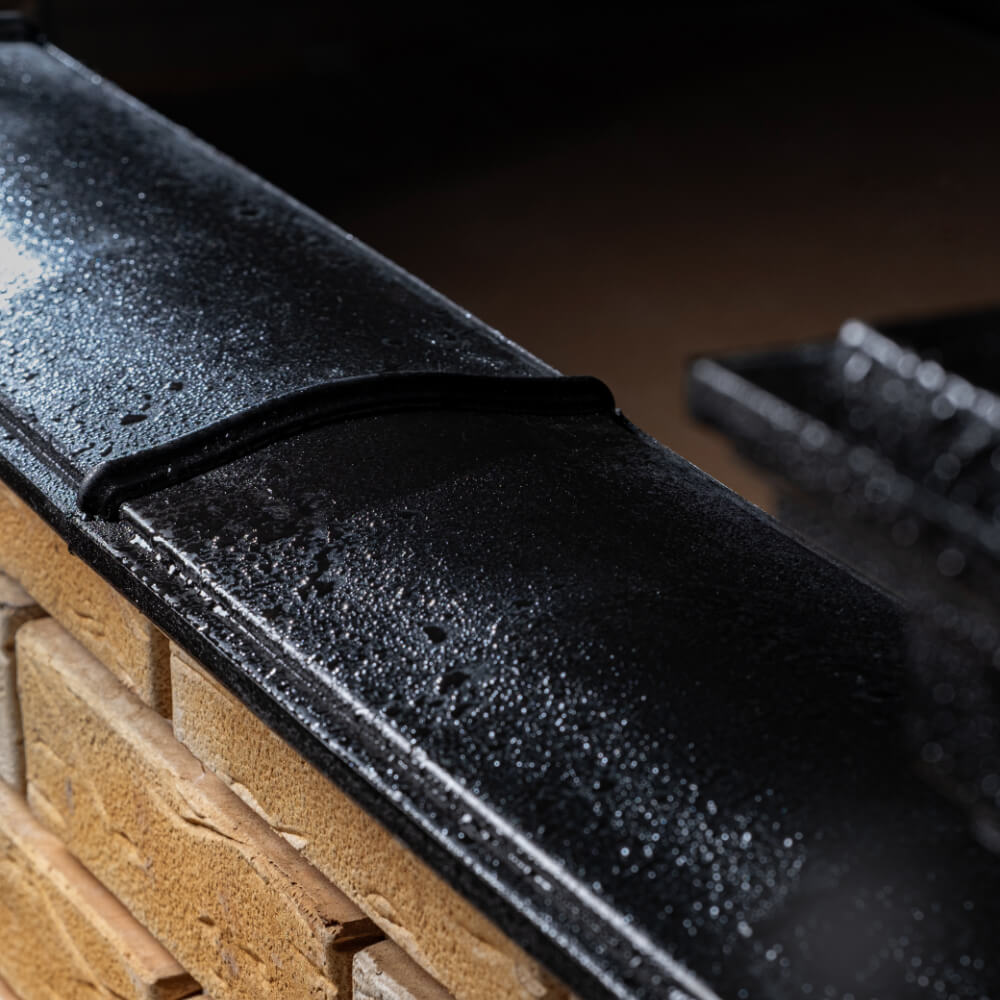 Парапет Zking Монблан Черный посадка на 0.5 кирпича (130мм) в Самаре фото