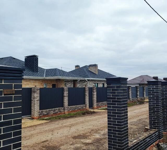 Колпак Zking Бона ХайТек Серый на столб 1.5х1.5 кирпича (385х385мм) в Самаре фото