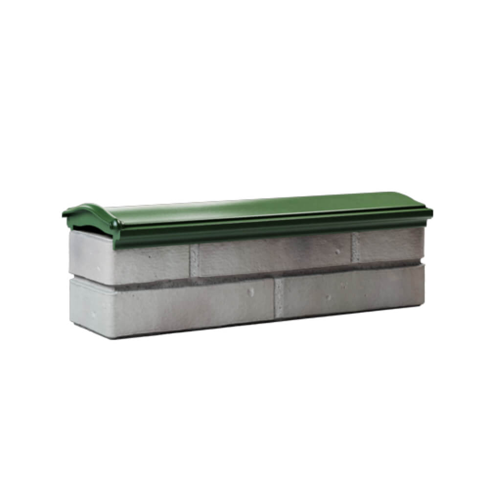 Парапет Zking Монблан Зеленый посадка на 0.5 кирпича (130мм) Самара фото