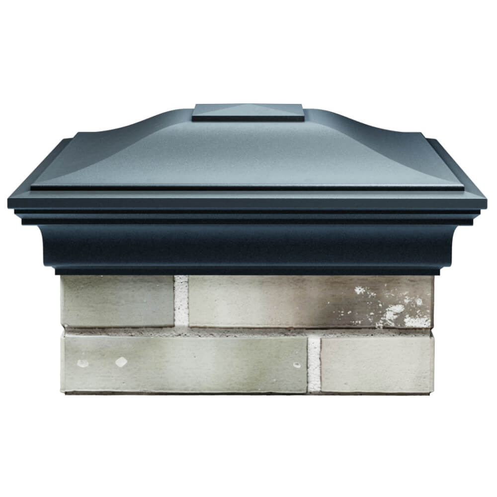 Колпак Zking Монблан Серый на столб 1.5х1.5 кирпича (385х385мм) Самара фото