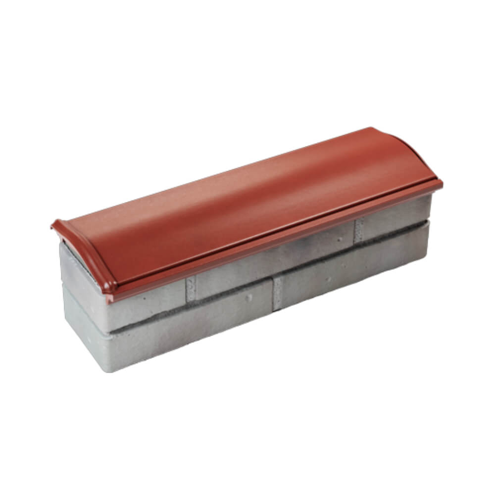 Парапет Zking Монблан Красный посадка на 0.5 кирпича (130мм) в Самаре фото