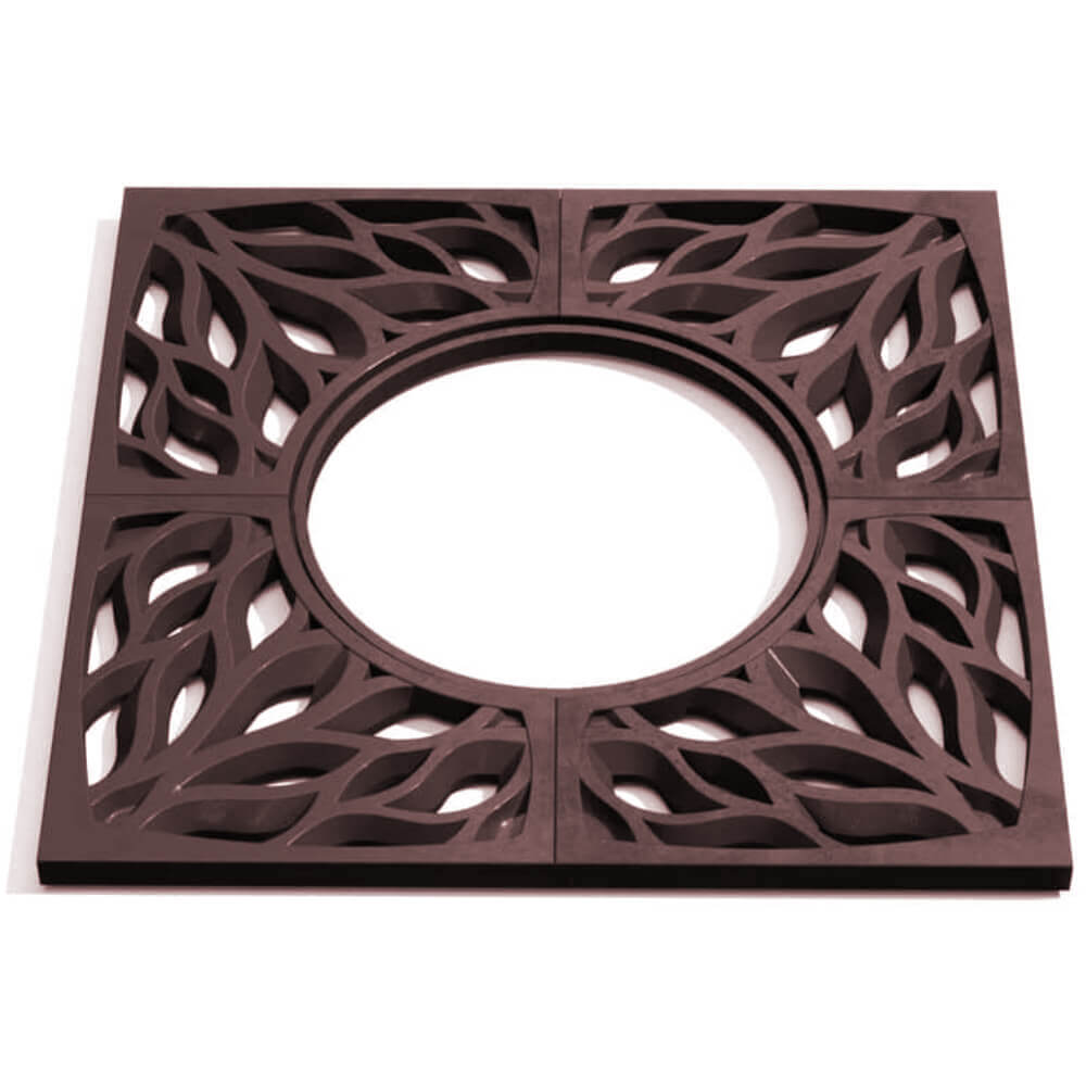 Приствольная решетка для дерева ZKING CRUST 1.2х1.2м Коричневая Самара фото