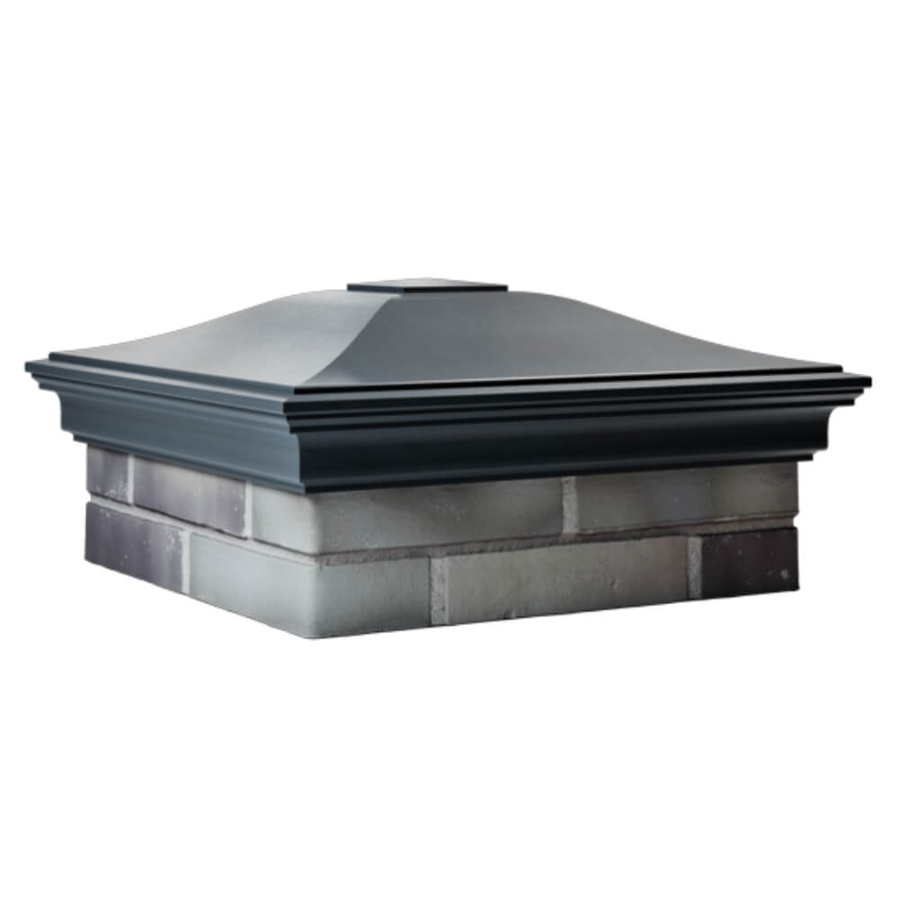 Колпак Zking Монблан Серый на столб 2х2 кирпича (515х515мм) в Самаре фото