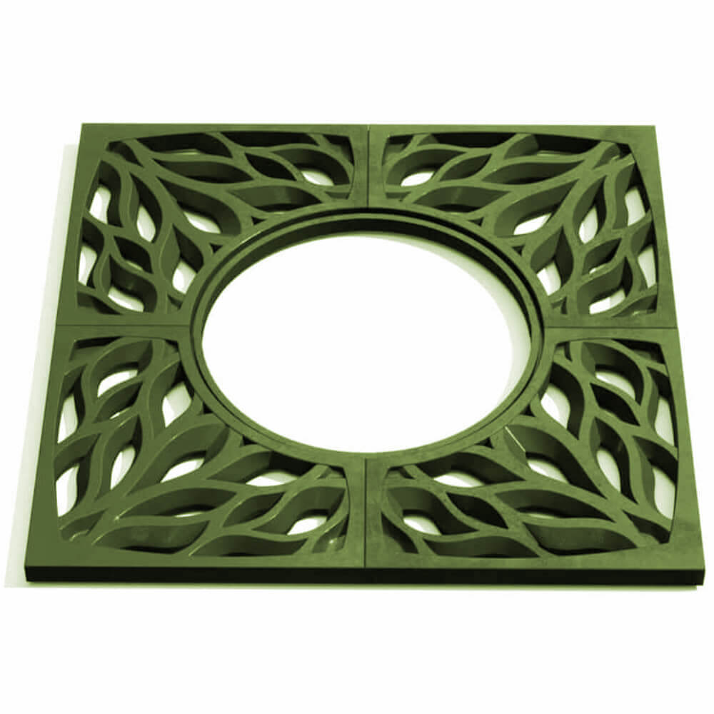 Приствольная решетка для дерева ZKING CRUST 1.2х1.2м Зеленая Самара фото