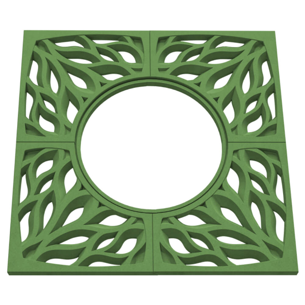 Приствольная решетка для дерева ZKING CRUST 1.2х1.2м Зеленая в Самаре фото