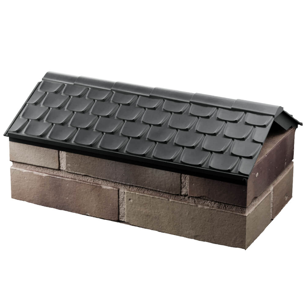 Парапет Zking Эльбрус Серый с посадкой на 1 кирпич (255мм) в Самаре фото