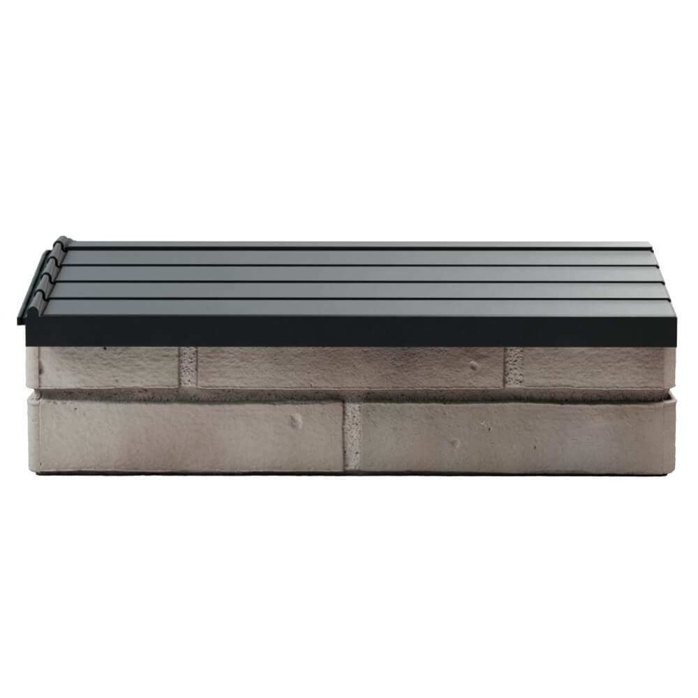 Парапет Zking Бона ХайТек Серый с посадкой на 1 кирпич (200/225/255мм) в Самаре фото