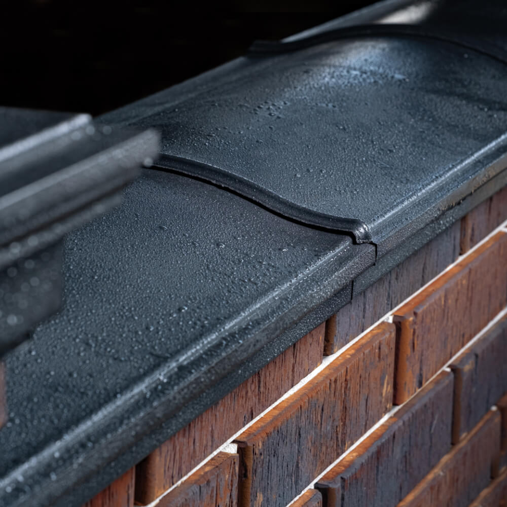 Парапет Zking Монблан Черный посадка на 0.5 кирпича (130мм) в Самаре фото