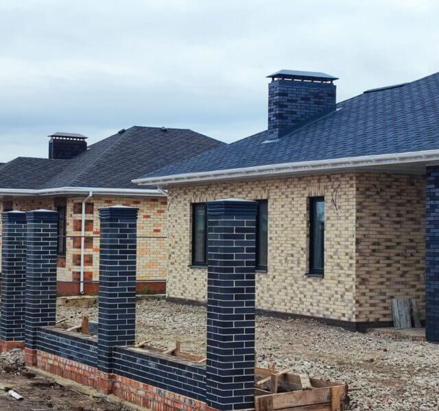 Колпак Zking Бона ХайТек Серый на столб 1.5х1.5 кирпича (385х385мм) в Самаре фото