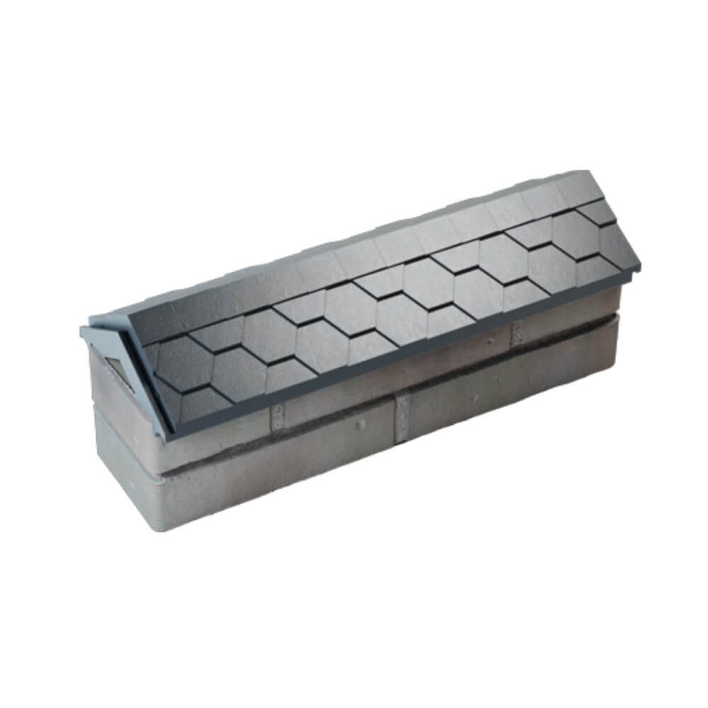 Парапет Zking Эверест Серый с посадкой на 0.5 кирпича (130мм) в Самаре фото