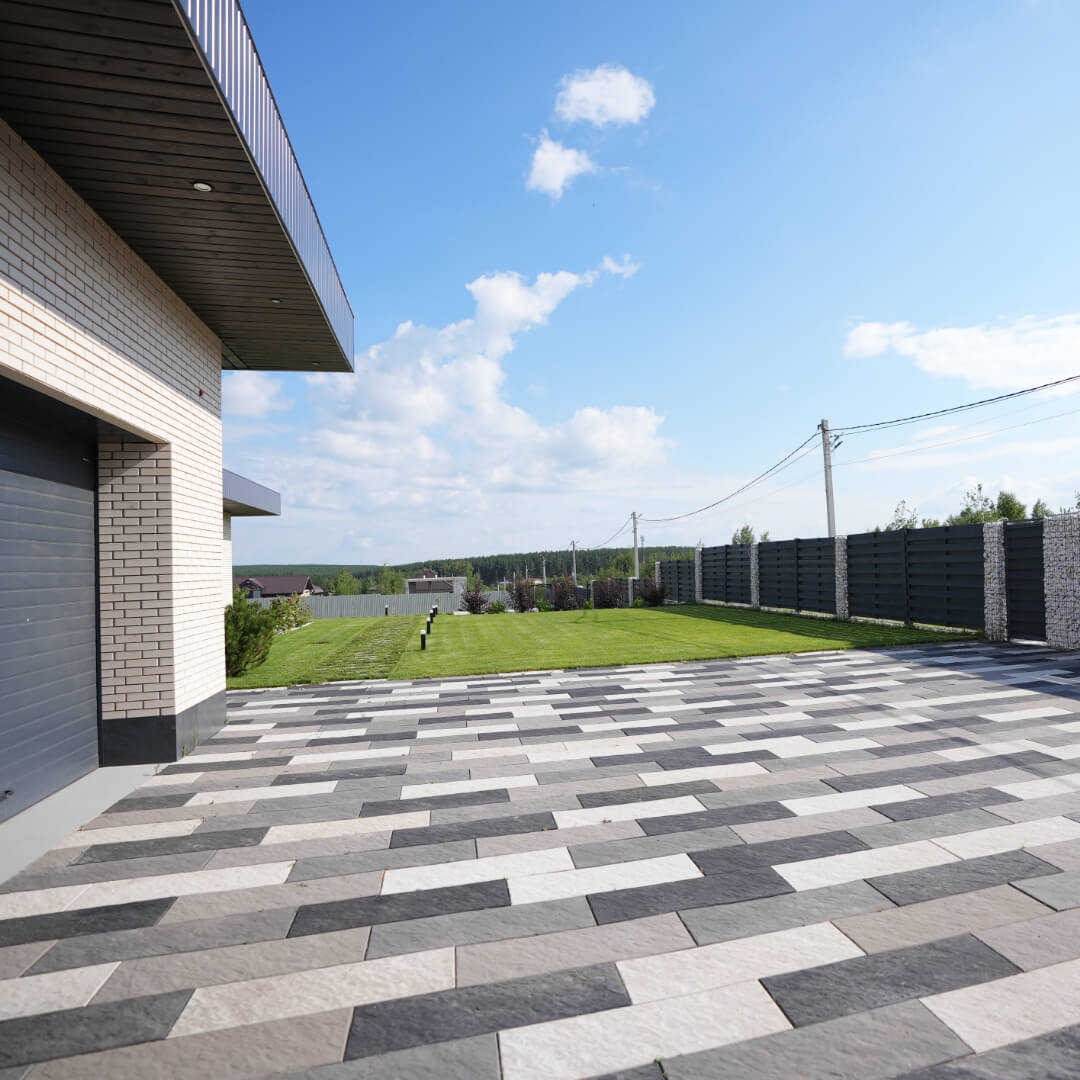 Шаговая плита STONE Черный Сланец 990х330х55мм в Самаре фото